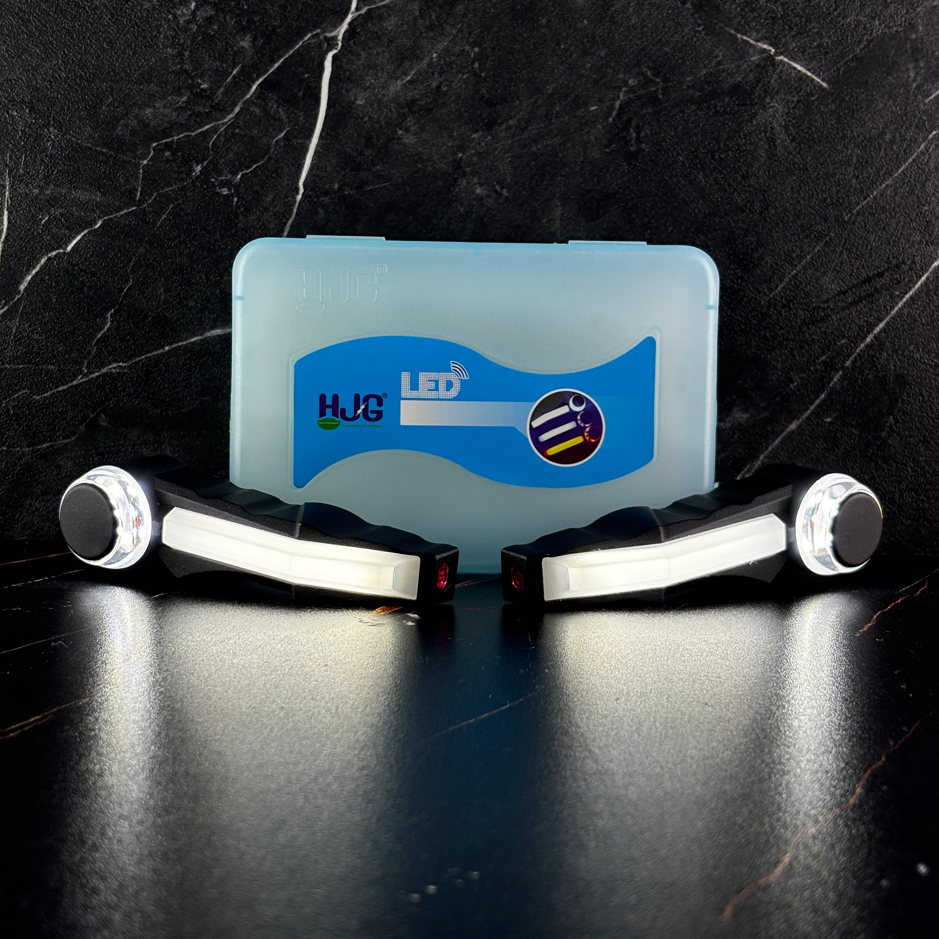 LIU HJG Bar End Crash Guards with Laser