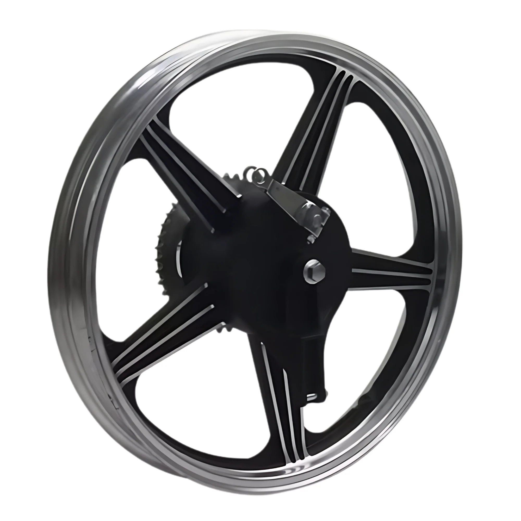 Black Alloy Rims For Bikes - Image 4