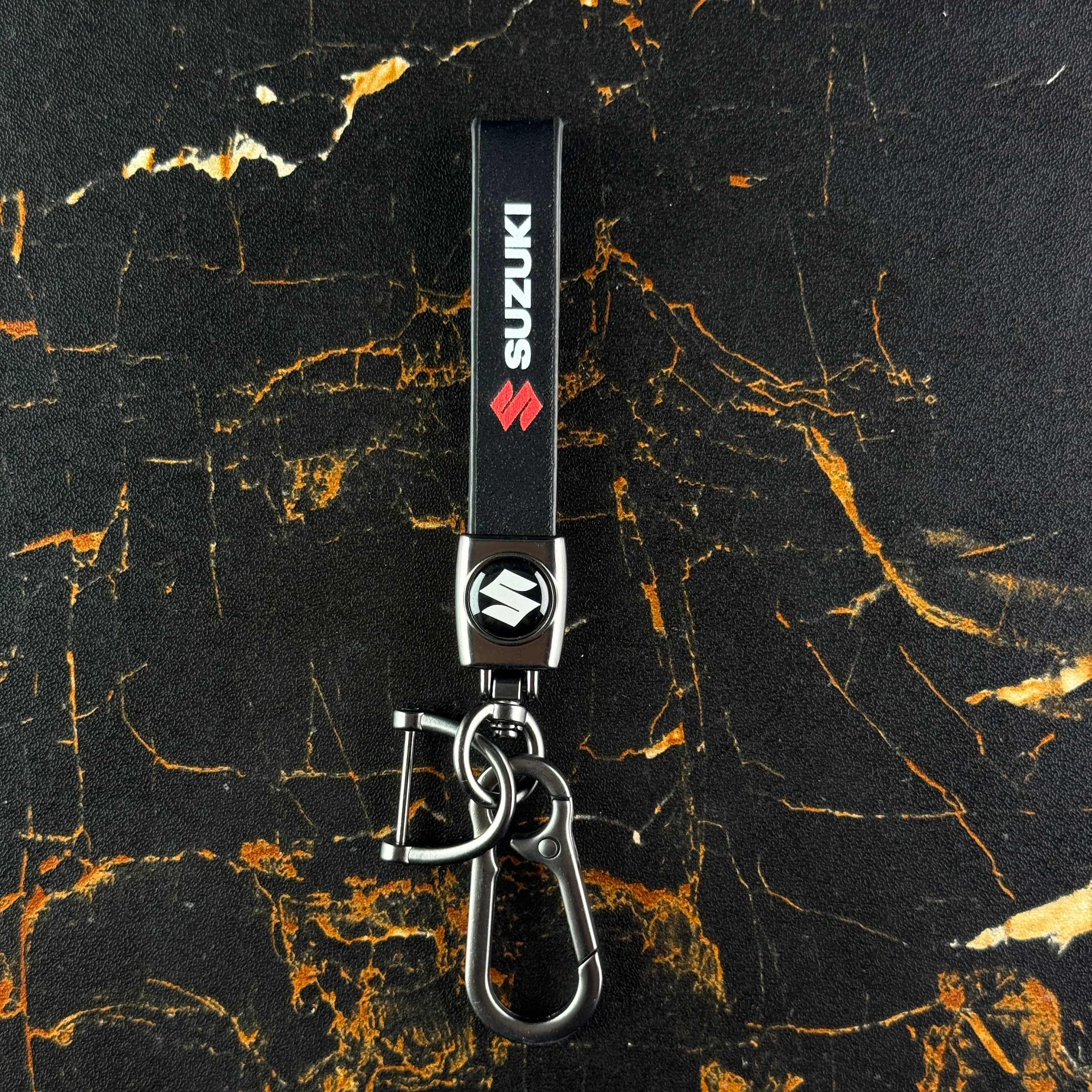Branded Leather Keychains - Image 3
