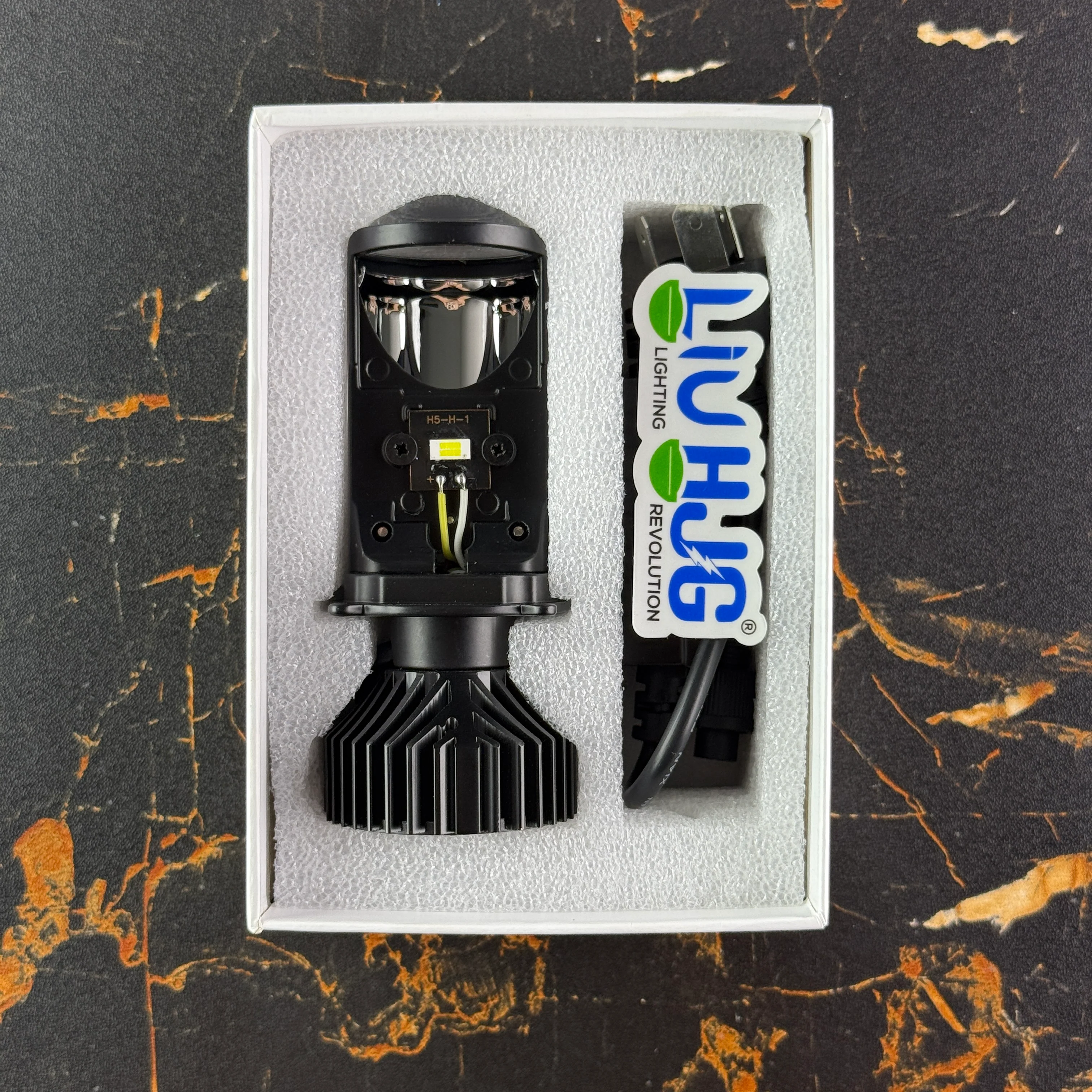 LIU HJG H5 LED Headlight White&Yellow - Image 7